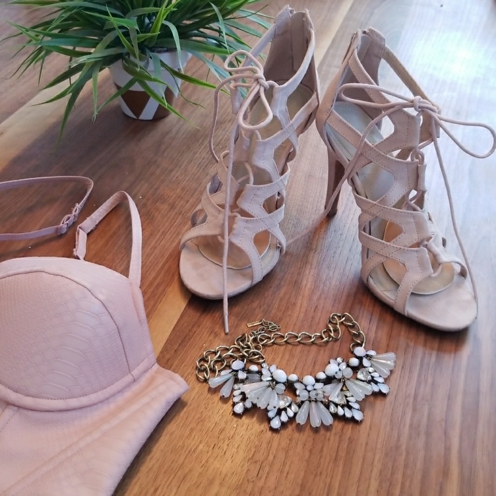 Strappy, flirty heeled sandals